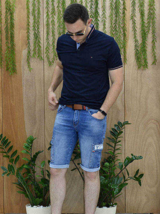 Men's Cargo Denim Shorts