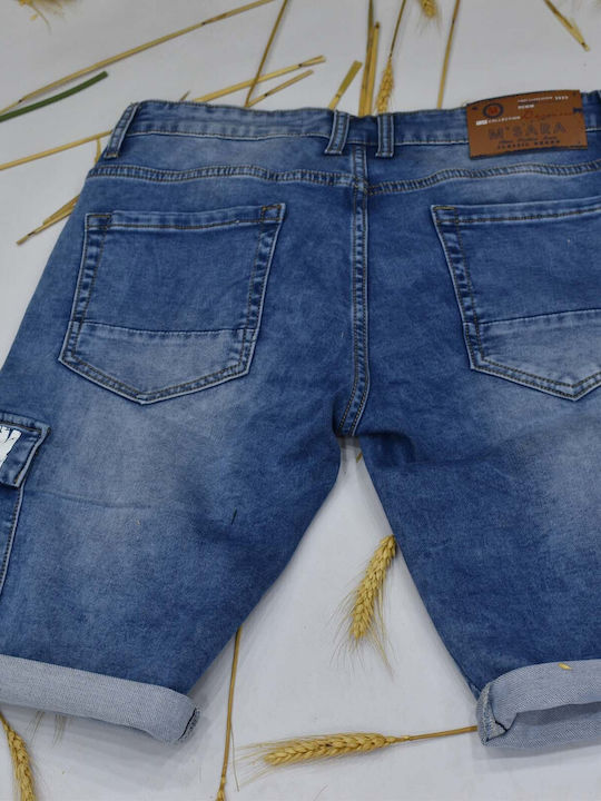 Men's Cargo Denim Shorts