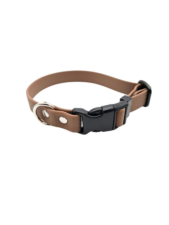 Hundehalsband Hexa Braun Wasserdicht Bailu S 27 37 Breite 2cm