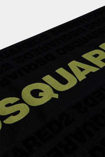 Dsquared2 Πετσέτα Θαλάσσης Μαύρη