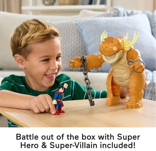 Action Figure Imaginext Superman with Sounds and Light for 3+ Years 25cm