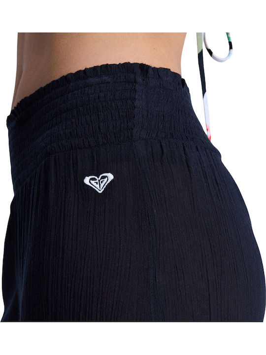 Women's Fabric Trousers Black