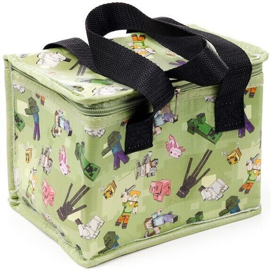 Puckator Kinder Lunchtasche Isoliert Handtasche Minecraft