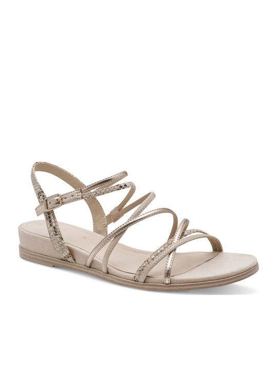 Women's Flat Sandals Rose Gold