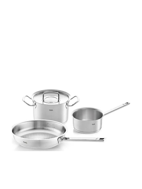 Fissler Profi Σετ Μαγειρικά Σκεύη από Ανοξείδωτο Ατσάλι 2τμχ