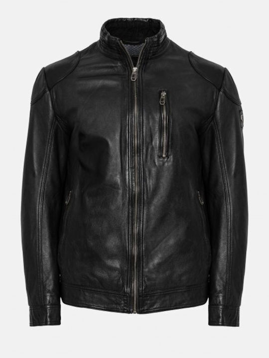 Pepino Leather Jacket Black