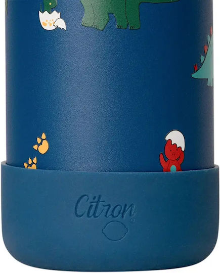 Citron Kids Water Bottle Dinosaur Blue 250ml
