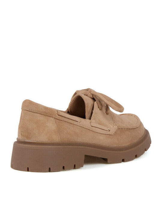 Mocasini Dama Loafers Bej
