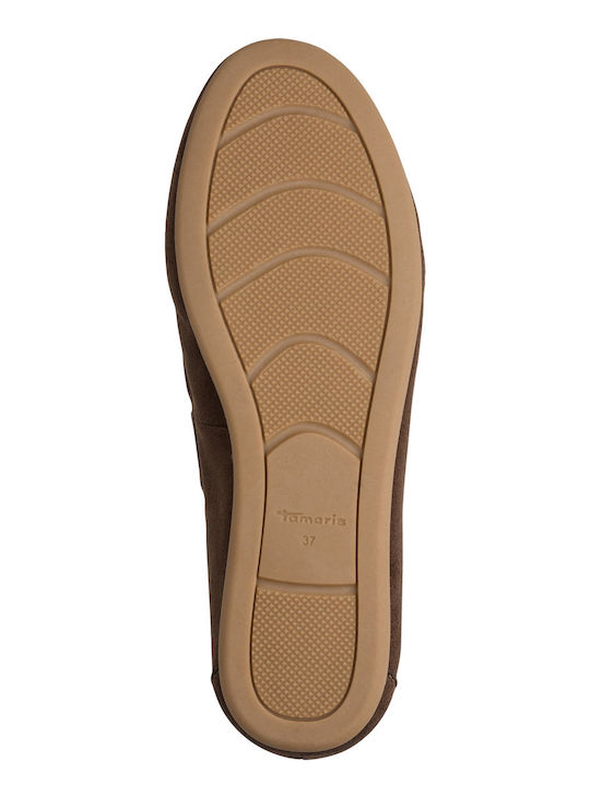 Women's Moccasins in Brown Colour