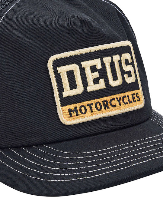 Deus Ex Machina 'malden' Trucker Jockey Men's D261mha338-099 099 Black