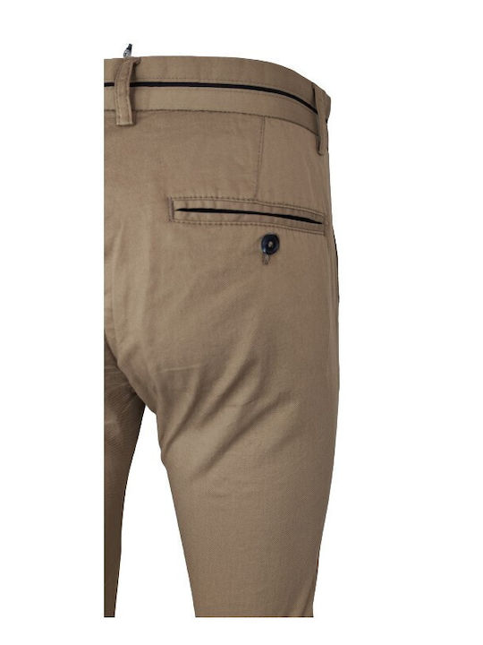 Παντελόνι Chino Ελαστικό σε Slim Εφαρμογή Cigar