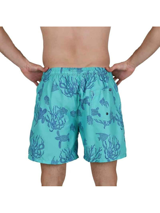 Men's Swimwear Green Shorts