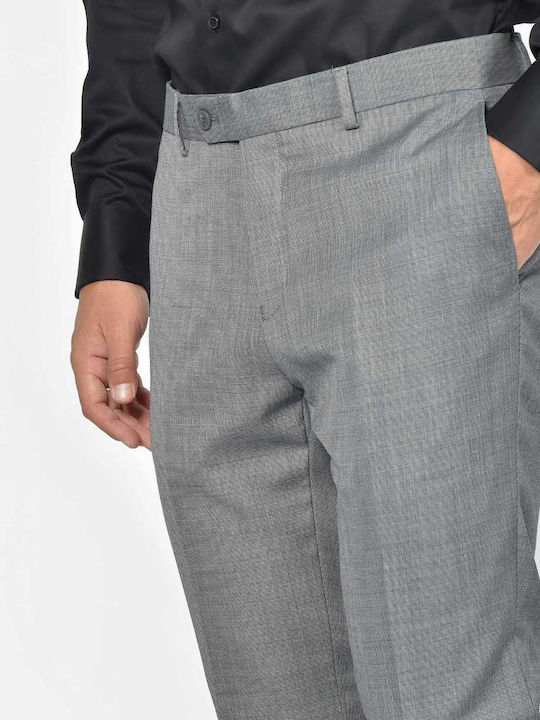 Winter Men's Suit with Slim Fit Grey