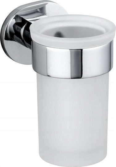 Wenko Wenko An Der Wand Montiertes Badezimmerzubehör-Set Glas Silber