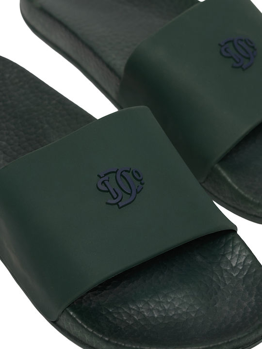 Pool Men's Green Slides
