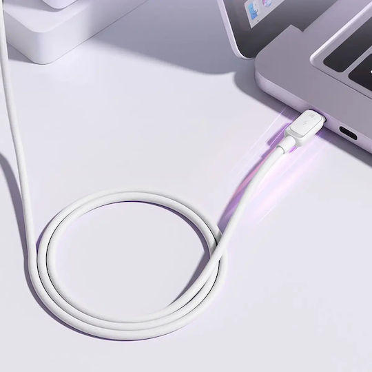 Joyroom USB 2.0 Cable USB-C male - USB-C 60W Λευκό 1.2m S-A14