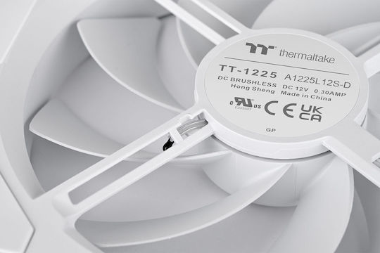 Thermaltake TS120 EX Case Fan (2000rpm / 56.01cfm) με RGB Φωτισμό και Σύνδεση 6-Pin 3τμχ Λευκό
