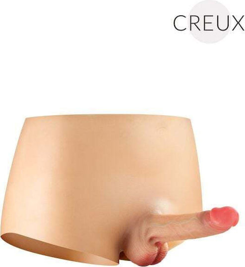 Real Manly Panties Hollow Realistic Dildo Size S M
