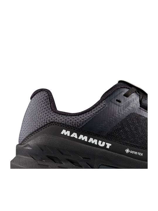 Mammut Men's Hiking Shoes Waterproof with Gore-Tex Membrane Black