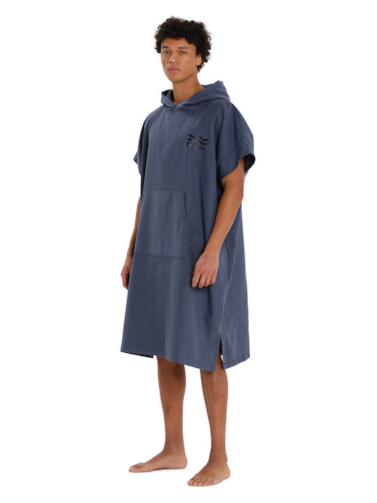 Emerson Beach Poncho Blue
