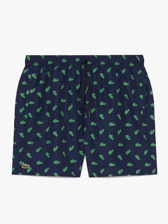 Herren-Bademode Kurze Hosen Marineblau mit Mustern