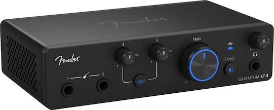 Fender Quantum LT 4 2777700613 Placă de Sunet Externă Profesională cu Conectare USB