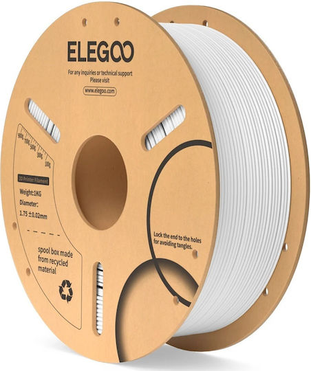 Elegoo PLA 3D Printer Filament 1.75mm Γκρι 1kg 1τμχ (Spool)