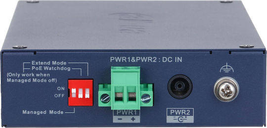 Dahua CHS4106-4ET-60 Managed L2 PoE+ Switch with 5 Gigabit (1Gbps) Ethernet Ports and 1 SFP Port