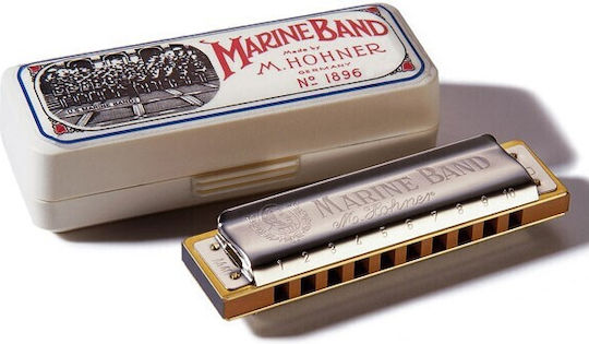Hohner Harmonica Marine Band 1896 Classic Key of D (Re) Minor