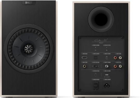 Kef Coda W Самоусилващи се тонколони 200W (Двойка) Nickel Grey