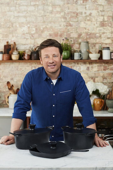 Tefal Jamie Oliver Плитка Тенджера от Чугун 5.1л /