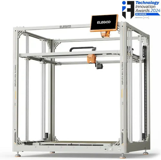 Elegoo OrangeStorm Giga Assembled 3D Printer with Ethernet / USB / Wi-Fi Connection