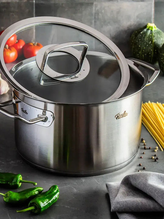 Fissler Profi Collection Ανοξείδωτη Κατσαρόλα Μαρμίτα 6.3lt /