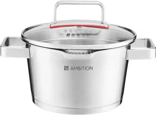 Ambition Tiefer Rostfreier Stahl Kochtopf 2,3 l
