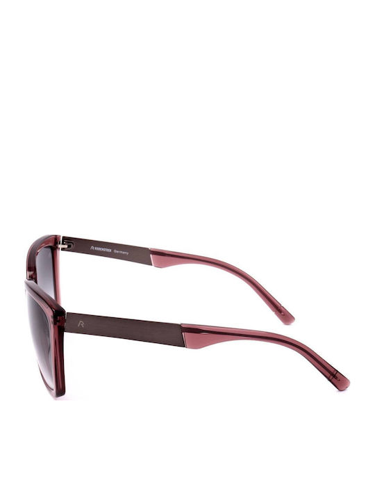 Ochelari De Soare Pentru Femei Cu Ramă Roșie Din Plastic / Acetat Și Lentile Degrade