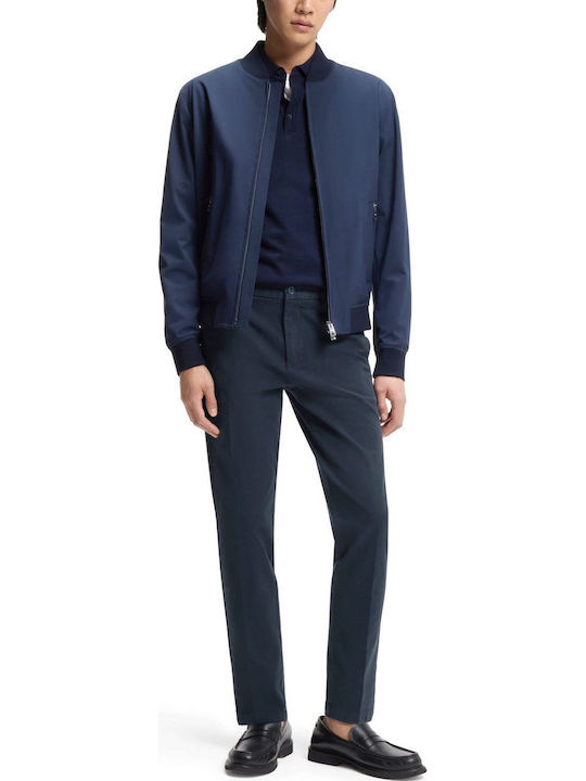 Hose Elastisch in Schlanker Passform Dark Blue