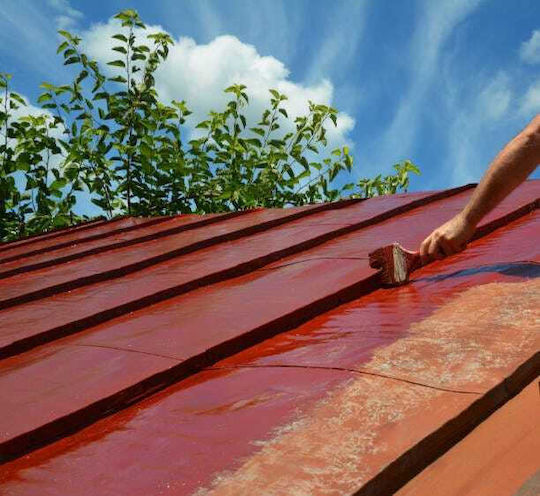 Solidpaint 302 Rustproof Paint Anti-corrosion Metal Roof Iron 4.85 L Ral 7043