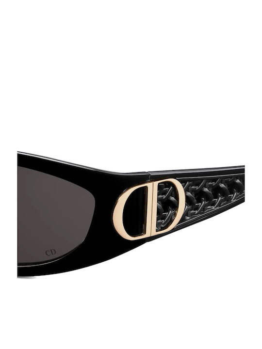 Dior Verydior Γυναικεία Γυαλιά Ηλίου με Μαύρο Κοκκάλινο Σκελετό και Γκρι Φακό VERYDIOR S3I 10A0