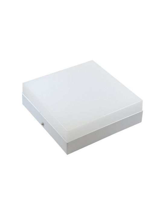 Alista Home Plafonieră de Tavan pentru Baie 12cm Albă cu LED Integrat