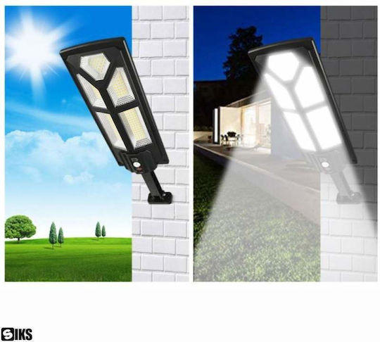 Lampă Solară de Stradă Alb Natural cu Senzor de Mișcare și Telecomandă IP65 33x13x4.5cm