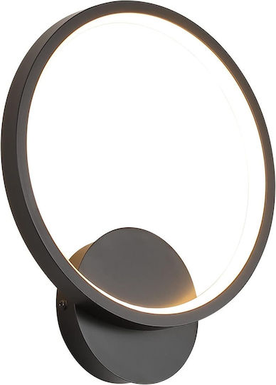 Светлина За Стена LED Черна 22.5x20x5.5см Светлина За Стена LED Черна 22.5x20x5.5см