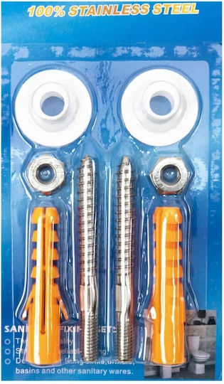 Set 2 Wc Mounting Dowels 8x95mm Z-tools Zts8307