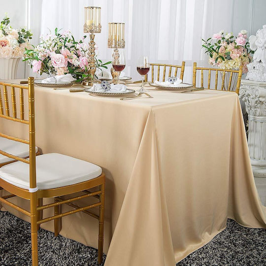 Kotonia Home Τραπεζομάντηλο Beige 150x300εκ.