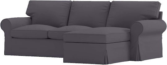 Ελαστικό Κάλυμμα Τετραθέσιου Καναπέ Dark Gray