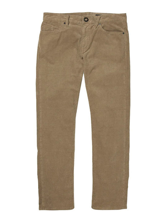 Solver 5 Pocket Corduroy Παντελόνι σε Κανονική Εφαρμογή khaki
