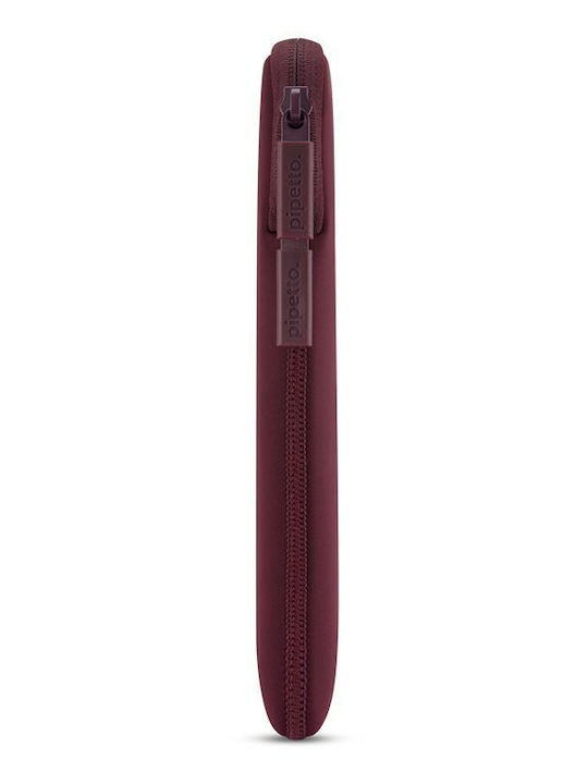 Pipetto Klassischer Passform Sleeve Burgundische Macbook 13/14