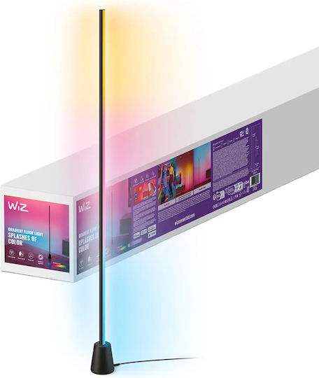 Philips LED Подова Лампа Черна