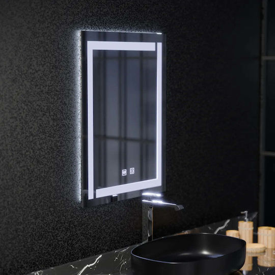 Alista Home Огледало за Баня LED Touch 60x45см