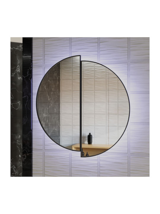 Alista Home Oglindă de Baie cu Lumini LED cu Atingere 60x60cm