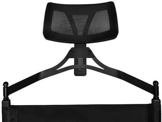 Zola Scaun Pliabil Pentru Machiaj Cu Suport Pentru Cap Și Picioare Capacitate De 140 Kg Cadru Din Aluminiu Material Oxford 600d 54 X 57 X 148-154 Cm Negru